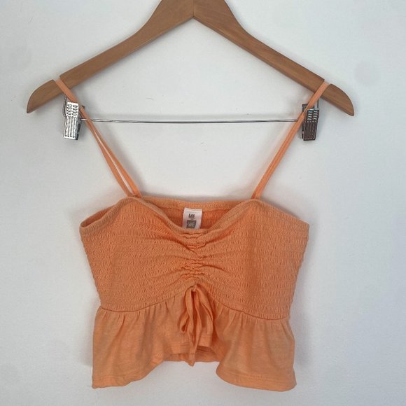 Me To We Orange Crop Top (Size s) - Picture 1 of 4